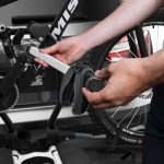 Easy mounting of bikes through detachable bike arms